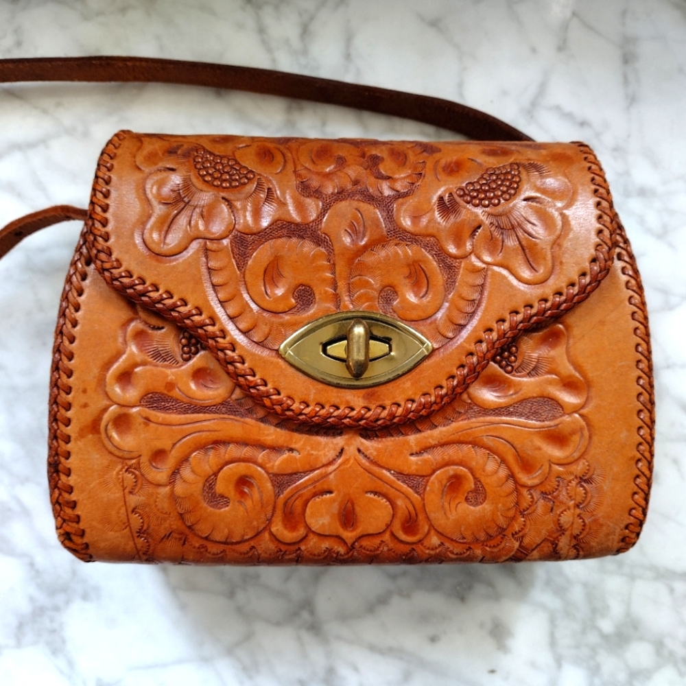 Clifton's handcrafted leather bag